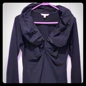 CAbi black ruffeta #142